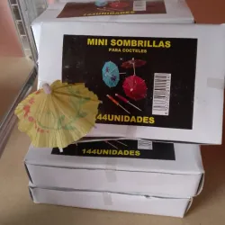 Sombrillas de cóctel