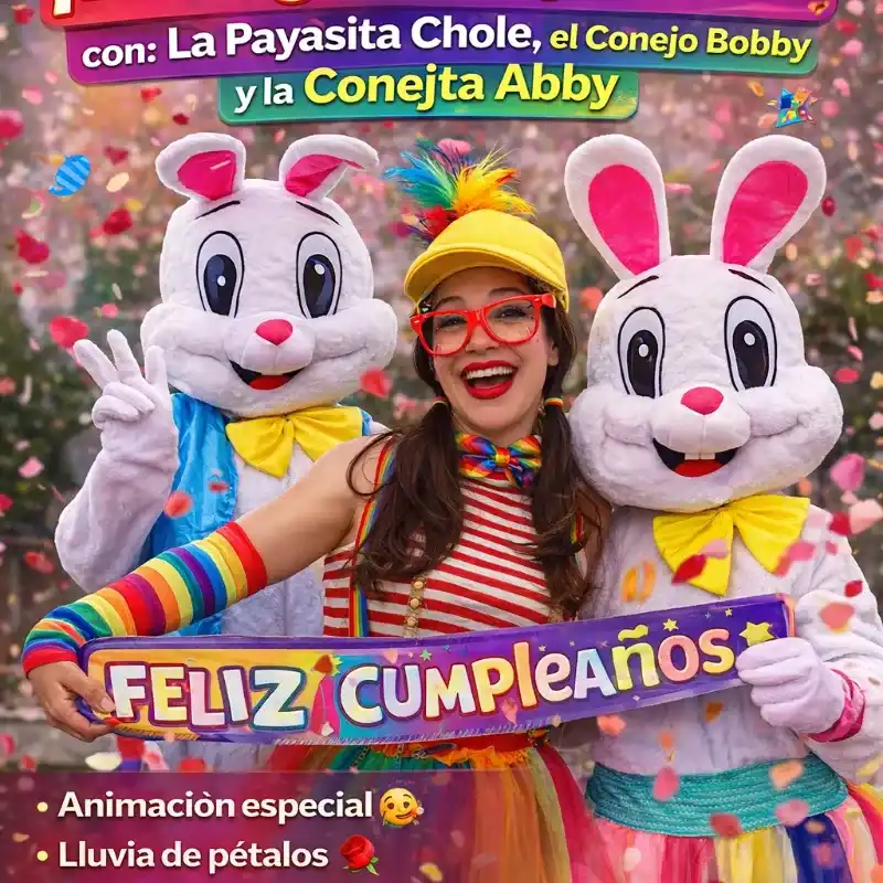 Boby o Abby con la Payasita Chole