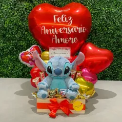 Caja de regalo con Stitch