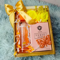 Caja de regalo de madera