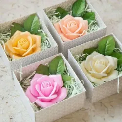 Caja de una rosa eterna 
