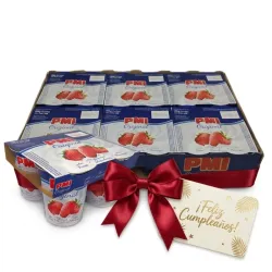 Caja de yogurt de vasito