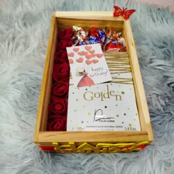 Cajita de regalo de madera