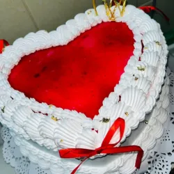 Cake de corazón