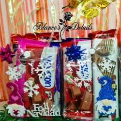 Carteritas Navideñas Chocolateras