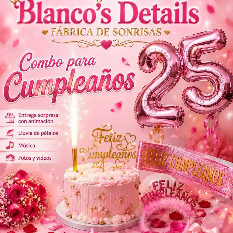 Combo para cumpleaños