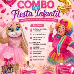 Combo para fiesta infantil