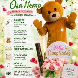 Entrega con el Oso Nemo