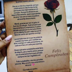 Pergamino personalizado