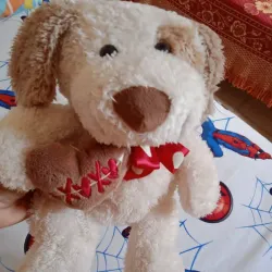 Perro de peluche 