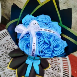 Ramo de 10 rosas eternas