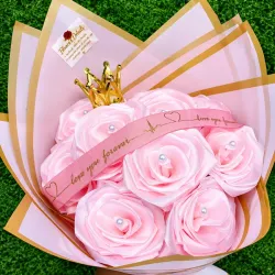 Ramo de 10 rosas eternas