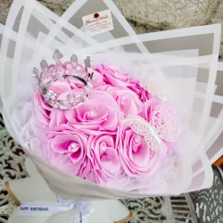 Ramo de 10 rosas eternas