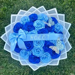 Ramo de 25 rosas eternas