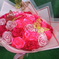 Ramo de 30 rosas eternas 