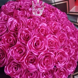 Ramo de 50 rosas eternas 