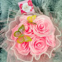 Ramo de 8 rosas eternas