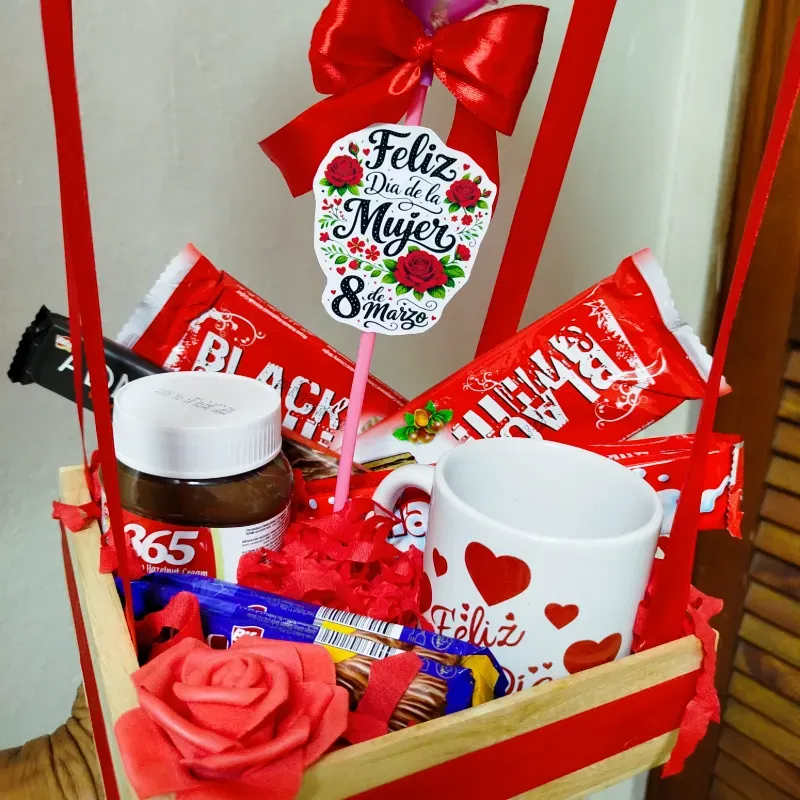 Regalo con globo burbuja