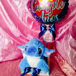 Regalo con peluche y globo