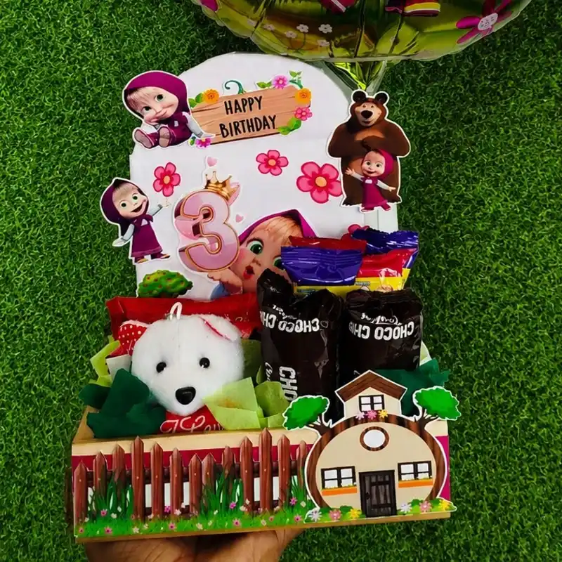 Regalo temática Macha y el oso