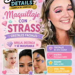 Servicio de maquillaje con Strass