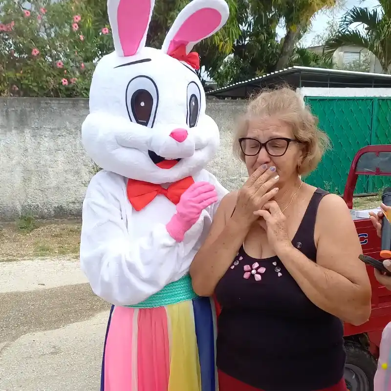 Visita sorpresa con Abby