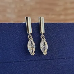 Aretes listón y marquesa 