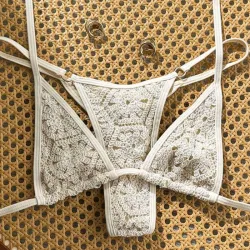 Bikini Blanco Tejido