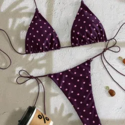 Bikini de Bolas Rosa