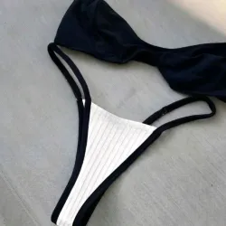 Bikini Negro y Blanco