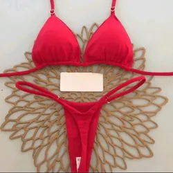 Bikini rojo