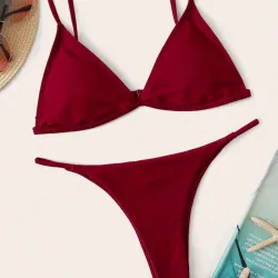 Bikini Rojo Vino