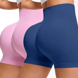 Licras levanta glúteos rosa y azul