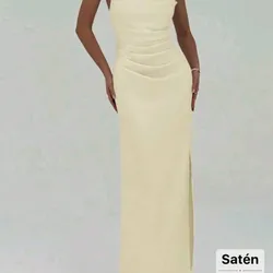 Vestido de satín