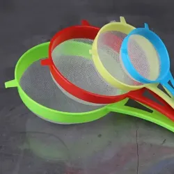 2 Colador 24cm Verde