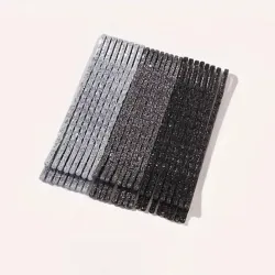 24 PAQ DE PRESILLAS GRIS PROFUNDO