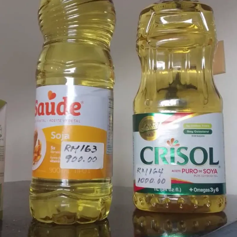 Aceite Refinados de 900 y 1000 ml