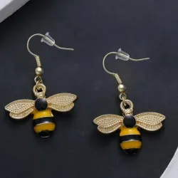 Hermosos Aretes abeja