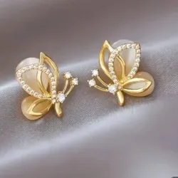 ARETES PEQUEÑOS TEMA MARIPOSAS