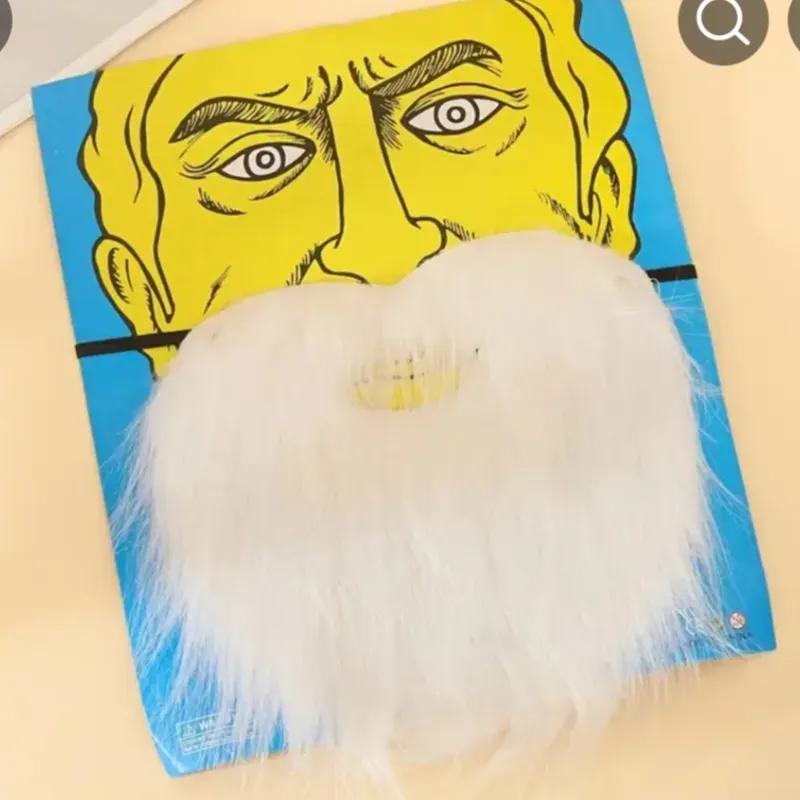 Barba falsa para fiesta de disfraces Halloween 🎃 