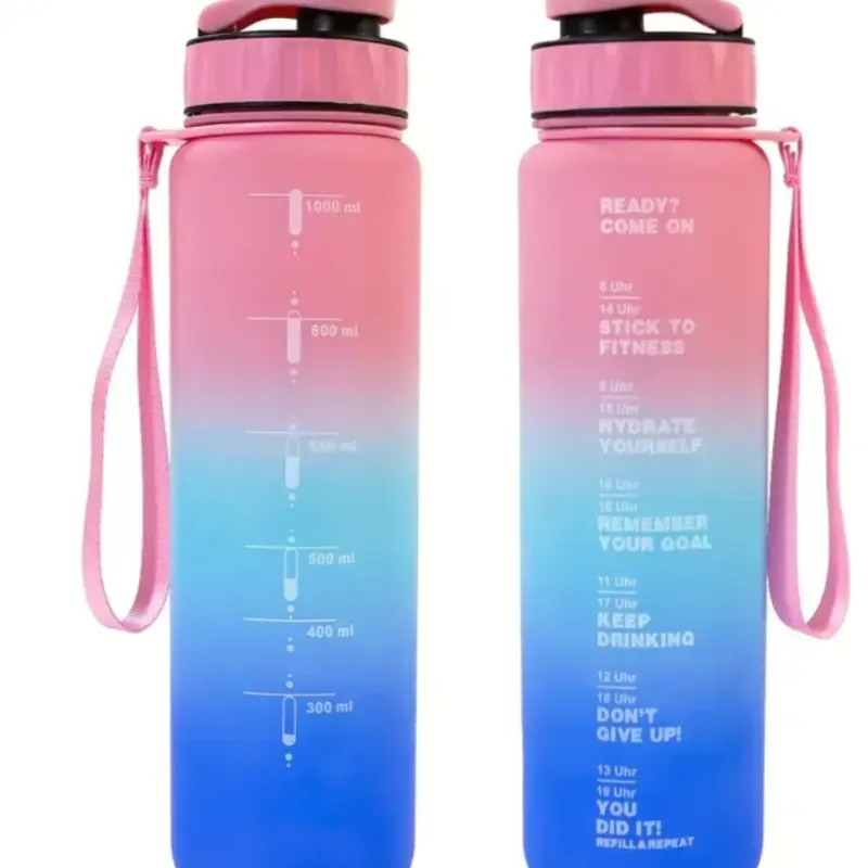 Botella para Agua Motivacional de 1 litro