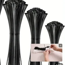 BRIDAS DE NYLON PAQ 12 U