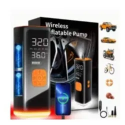 Cargador portátil y Hecha aire