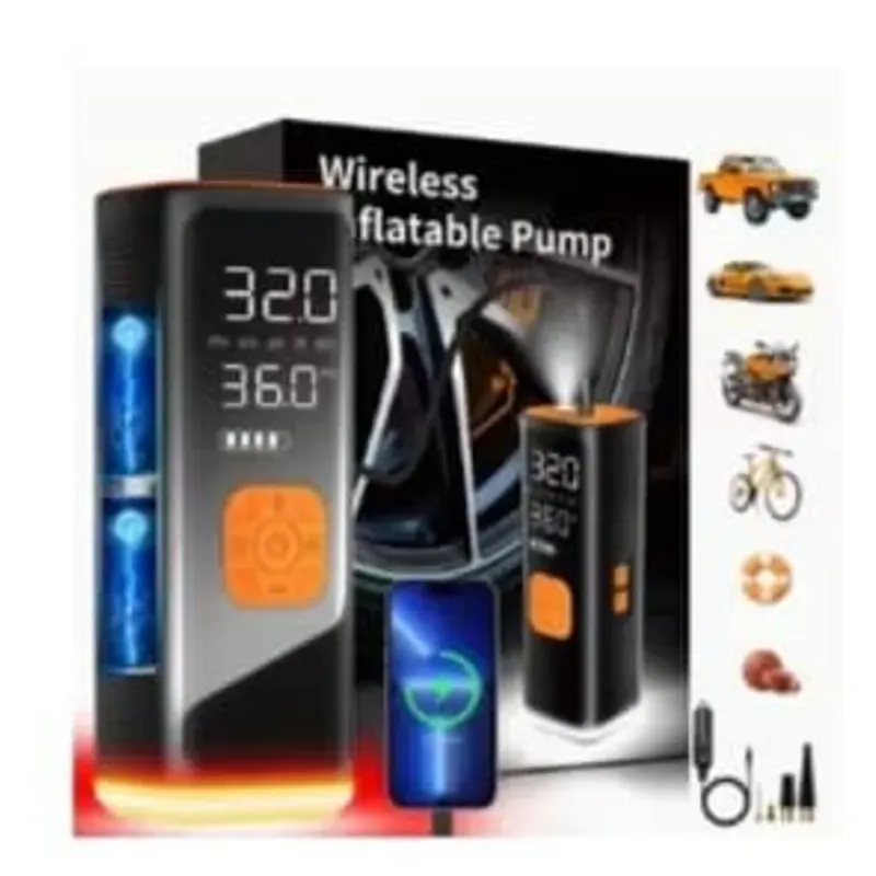 Cargador portátil y Hecha aire