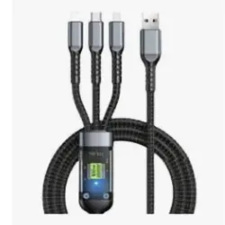 CARGADOR TRIPLE PUERTO RAPIDO