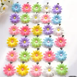 Clip de Pelo de Flores varios colores