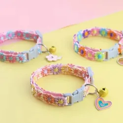Collar para perros y gatos de floresita