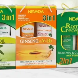 Conjunto de Shampoo y acondicionador. PRODUCTOS NATURALES.  