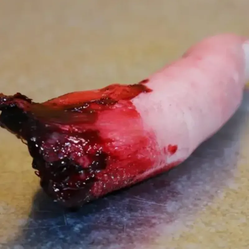 Dedos ensangrentado s para Fiesta de Halloween 1000 cup cada uno.