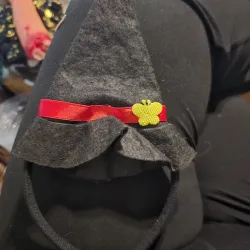 Diadema de Sombrero Negro Halloween 🎃 